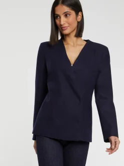 Paule Ka Veste Croisee En Laine<Femme Vestes