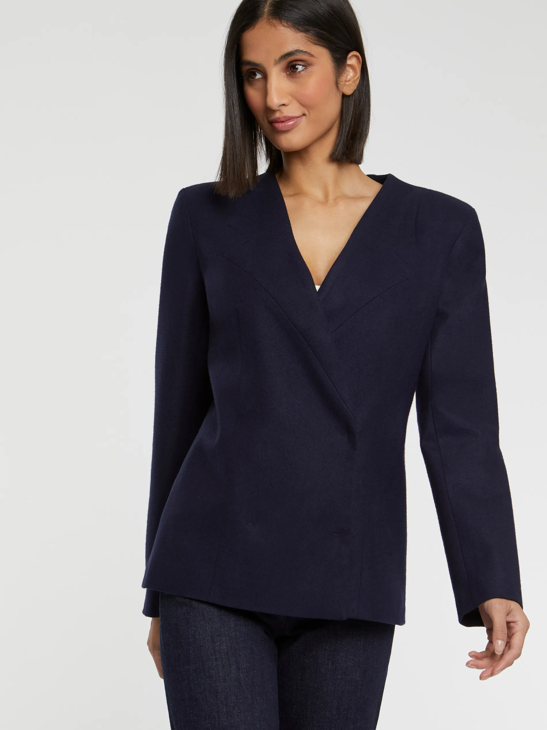 Paule Ka Veste Croisee En Laine<Femme Vestes