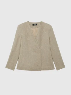 Paule Ka Veste Croisee En Laine<Femme Vestes