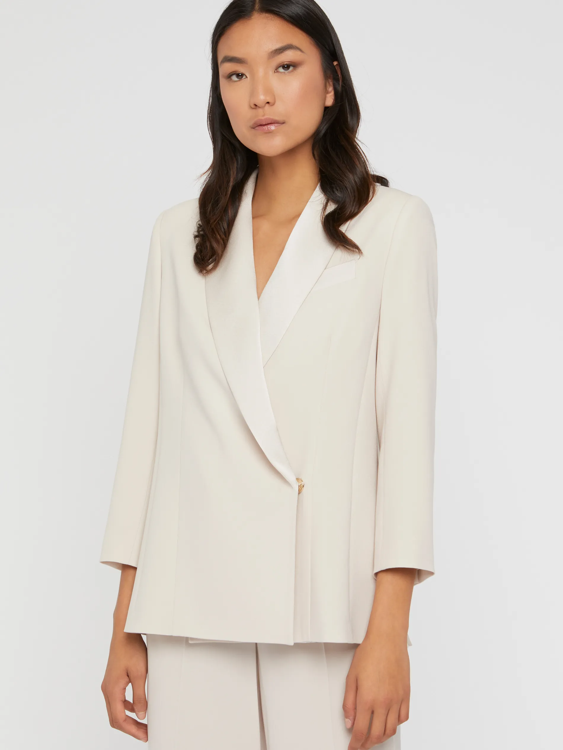 Paule Ka Veste De Smoking En Crepe Envers Satin<Femme Vestes