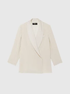 Paule Ka Veste De Smoking En Crepe Envers Satin<Femme Vestes