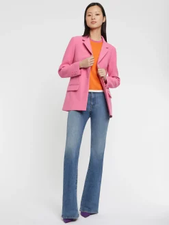 Paule Ka Veste De Tailleur Cintree En Maille Milano<Femme Vestes