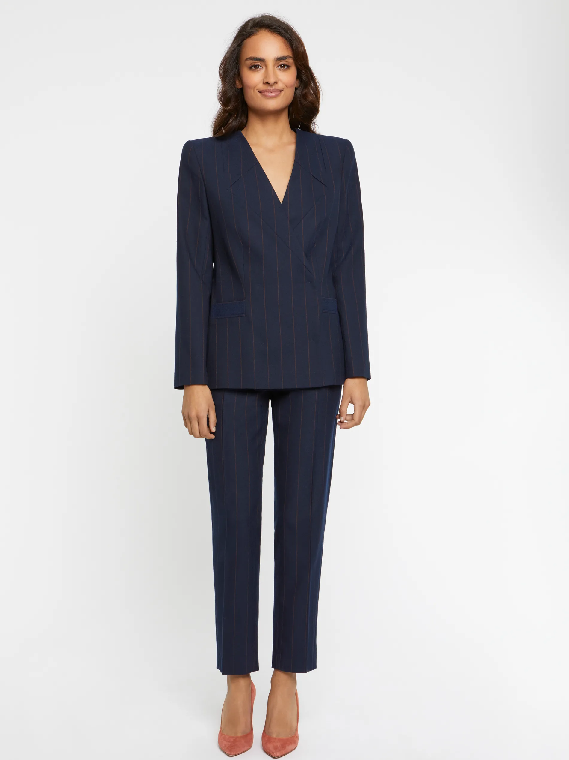 Paule Ka Veste De Tailleur Rayee<Femme Vestes