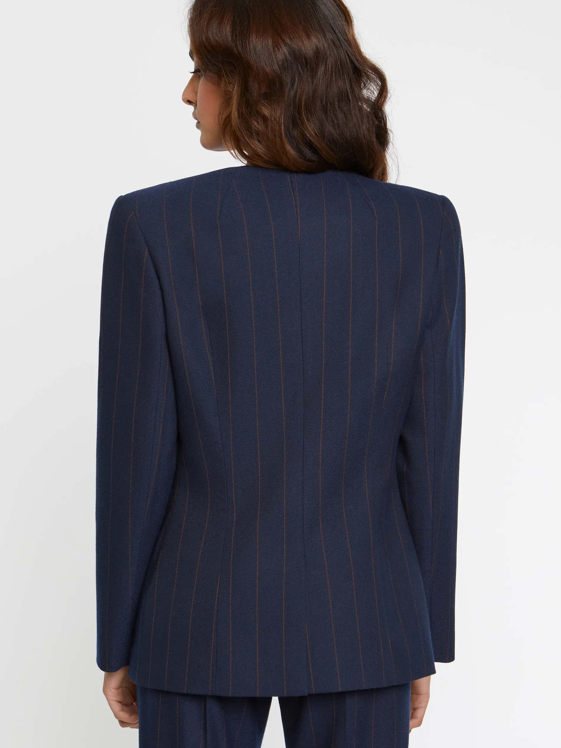 Paule Ka Veste De Tailleur Rayee<Femme Vestes