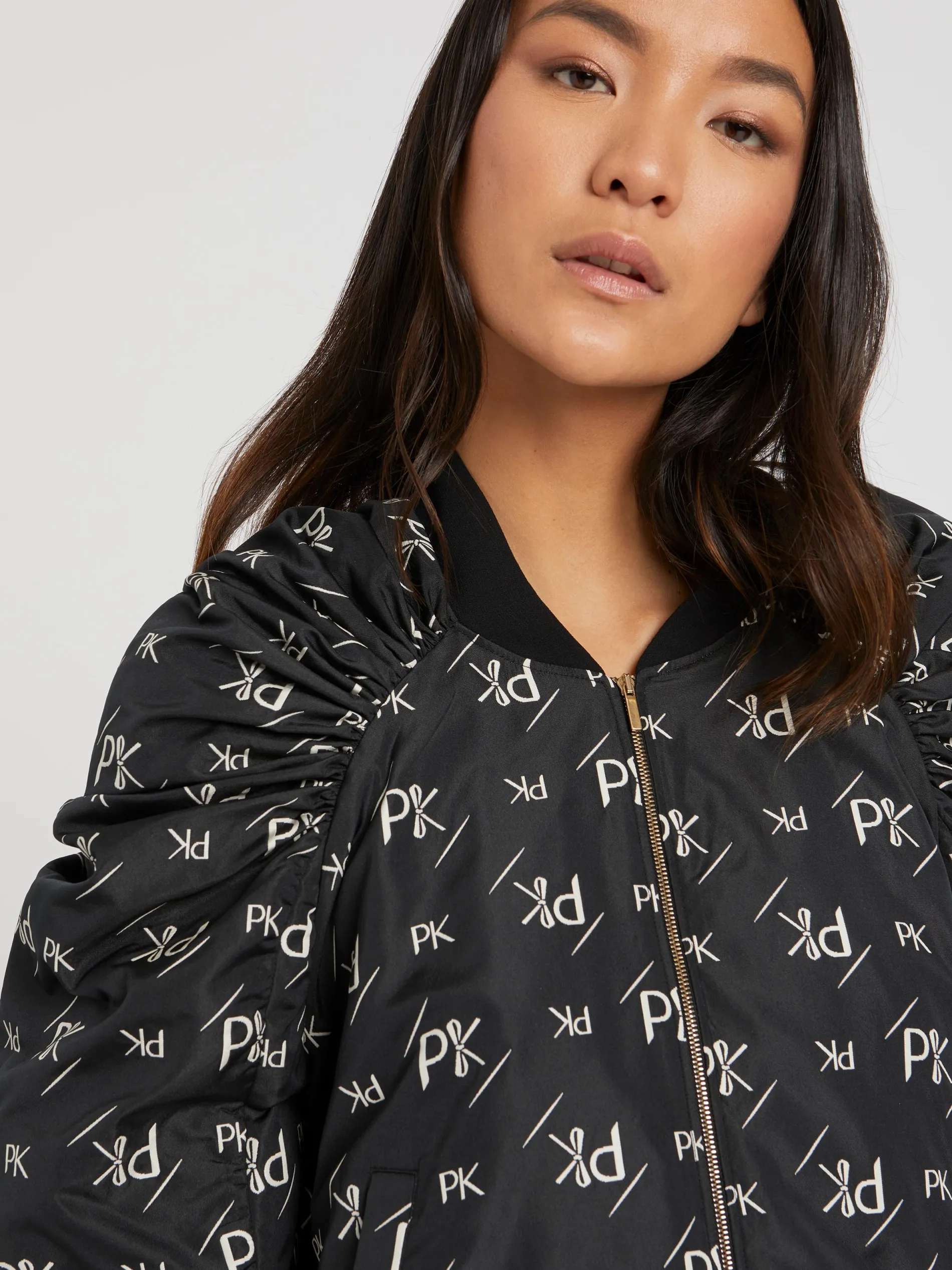 Paule Ka Veste En Jacquard Monogramme<Femme Vestes