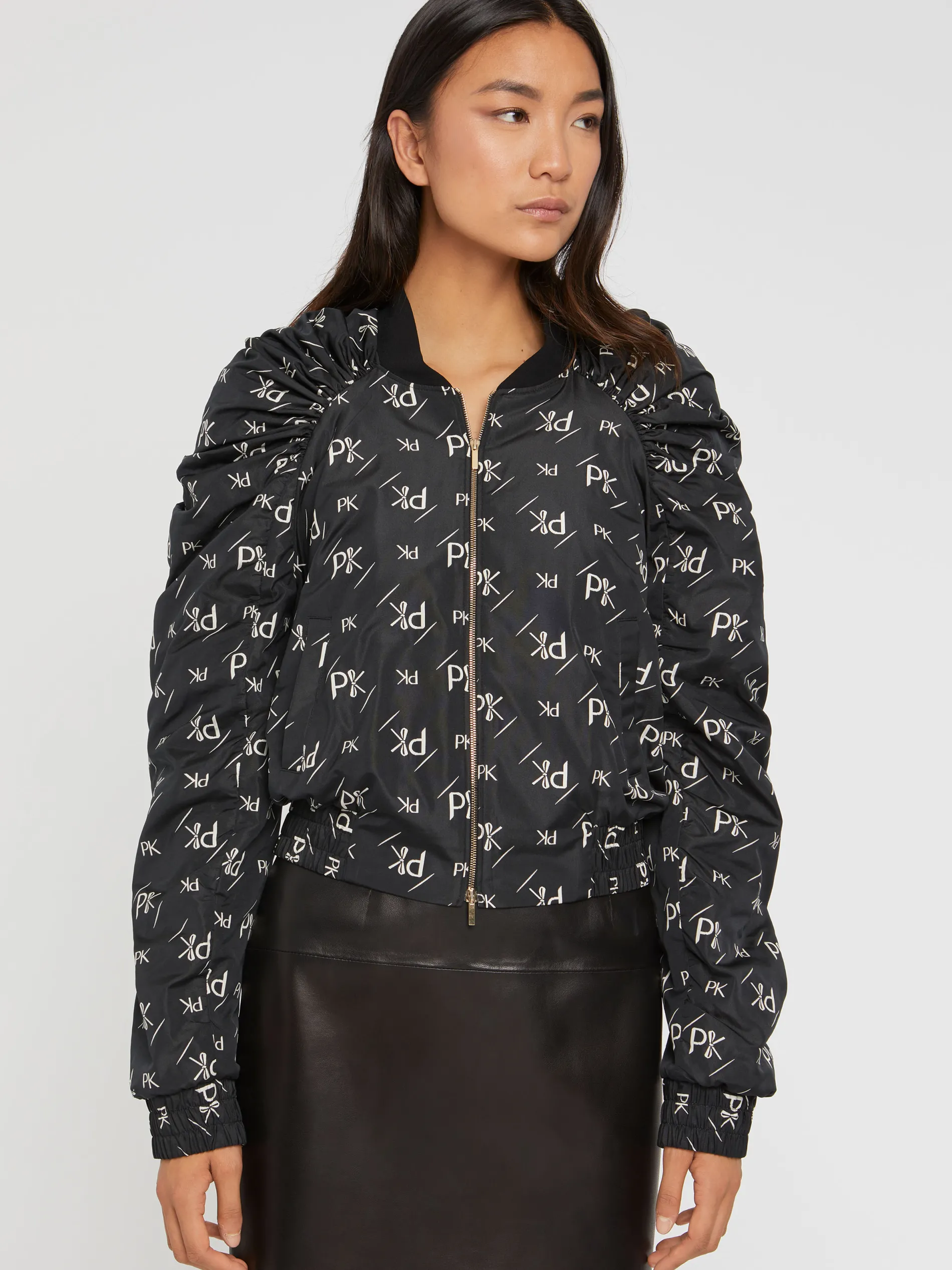 Paule Ka Veste En Jacquard Monogramme<Femme Vestes
