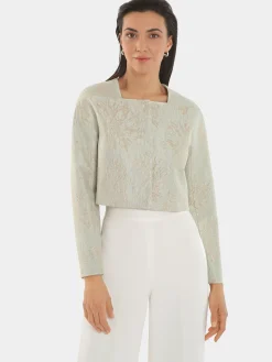 Paule Ka Veste En Jacquard Reliefe<Femme Vestes