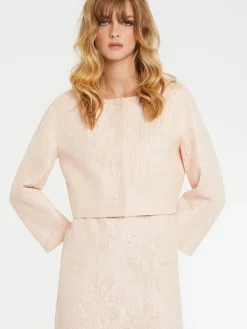 Paule Ka Veste En Jacquard Reliefe<Femme Vestes